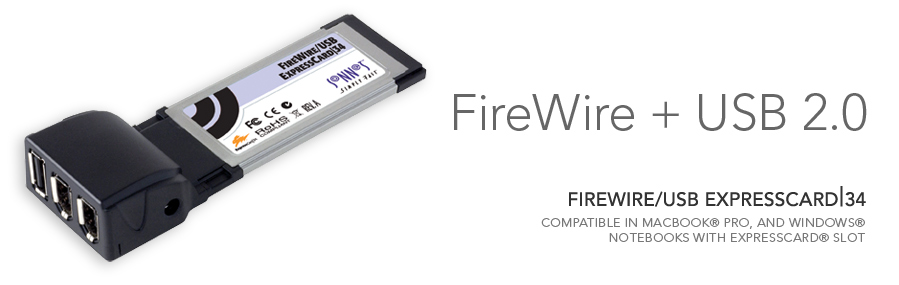 FireWire/USB ExpressCard/34