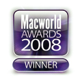 MacWorld Awards 2008 Winner