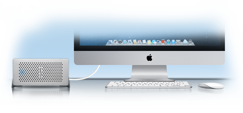 Echo Express SE 10GbE Connected to iMac