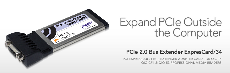 PCIe x1 Bus Extender ExpressCard/34