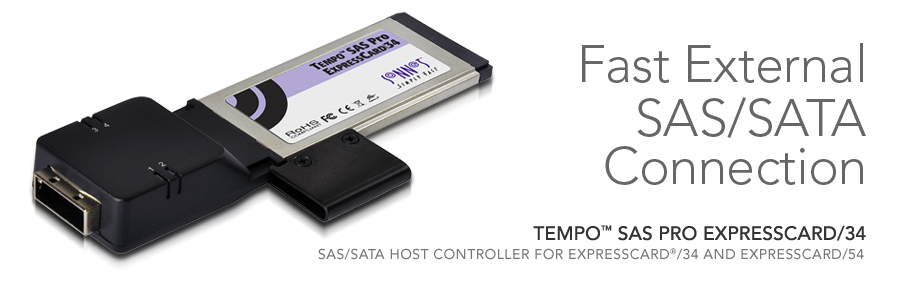 Tempo SAS Pro ExpressCard/34