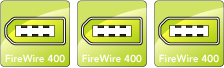 Allegro FW400 PICe FireWire ports diagram